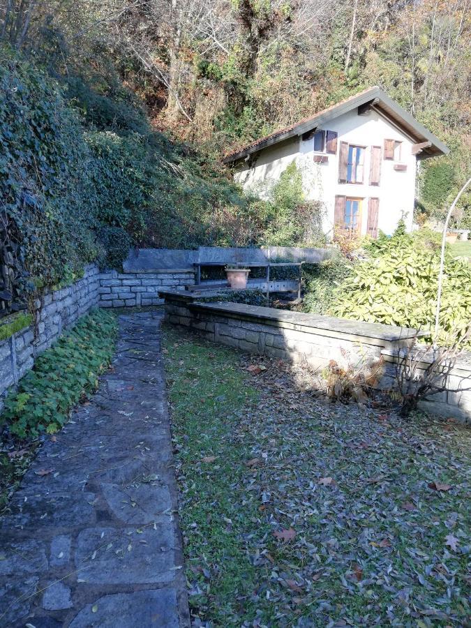 Romantica Casetta Nel Verde Con Vista Sul Lago Belgirate Eksteriør bilde